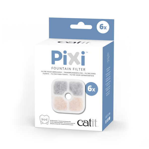 Catit PIXI Fountain Filter Replacements 6pk