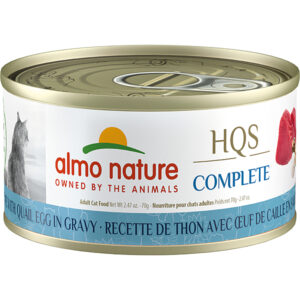 Almo Nature HQS Tuna & Quail Eggs in Gravy 70g