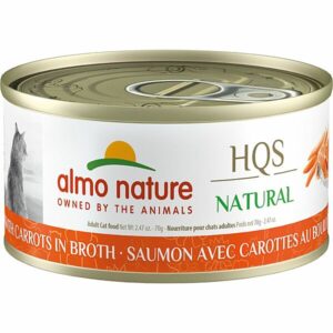 Almo Nature Salmon w/ Carrots in Broth 70g