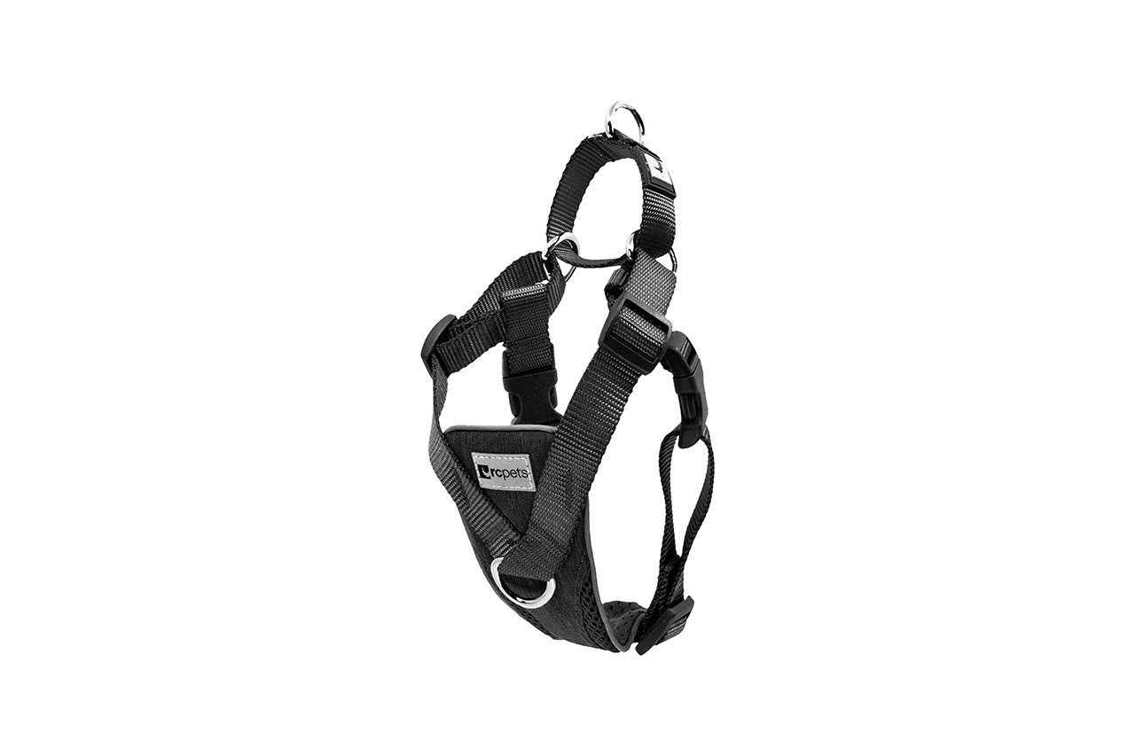 RC Pets Tempo No Pull Harness Heather Black
