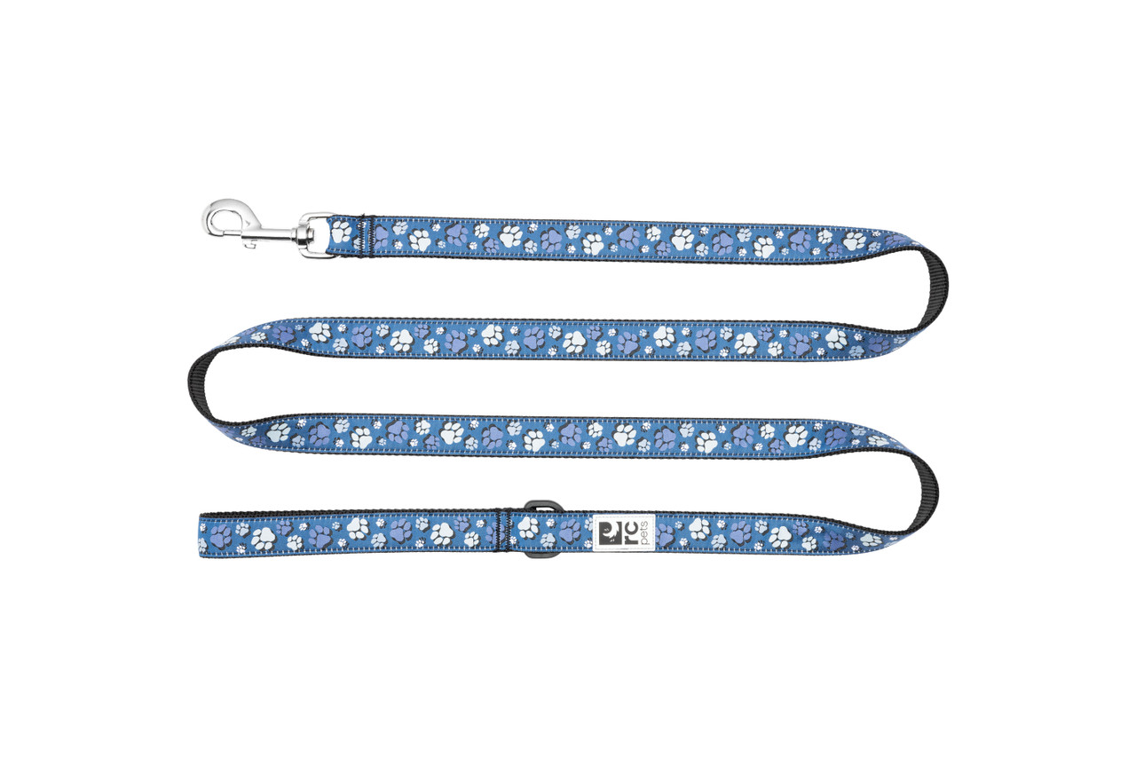 RC Pets Dog Leash Fresh Tracks Blue
