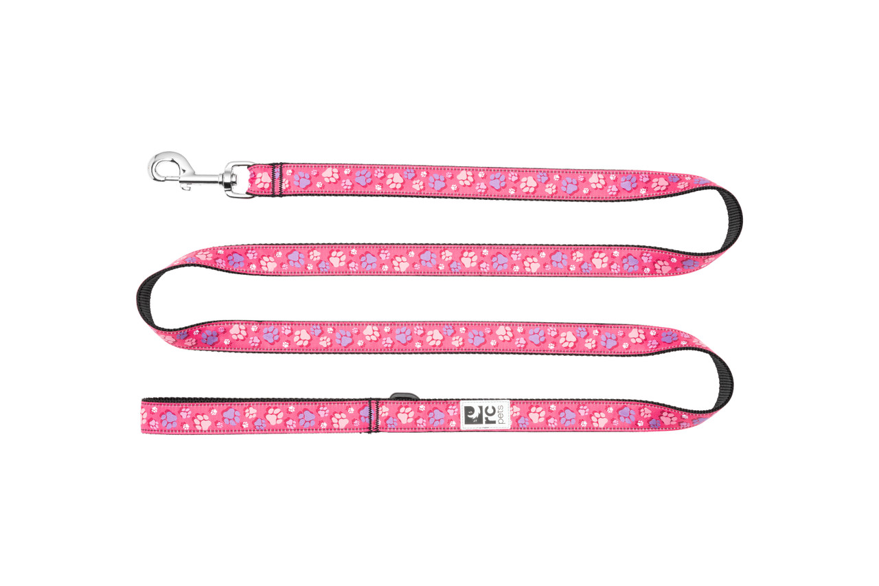 RC Pets Dog Leash Fresh Tracks Pink
