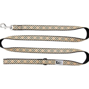 RC Pets Dog Leash Tan Tartan