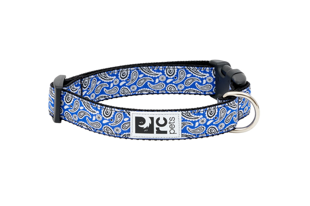 RC Pets Dog Clip Collar Rebel Blue