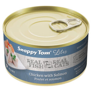 Snappy Tom Lites Chicken with Salmon 85g