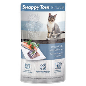 Snappy Tom Naturals Ocean Fish with Salmon 100g