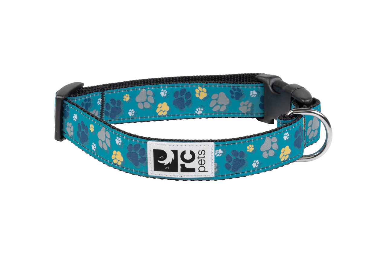 RC Pets Dog Clip Collar Fresh Track Teal