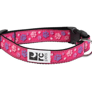 RC Pets Dog Clip Collar Fresh Track Pink
