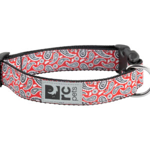 RC Pets Dog Clip Collar Rebel Red