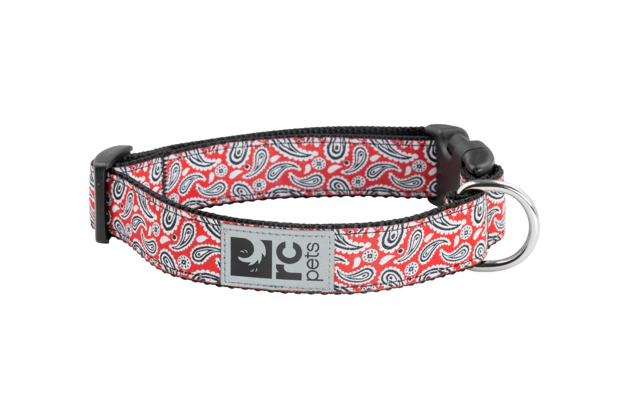 RC Pets Dog Clip Collar Rebel Red