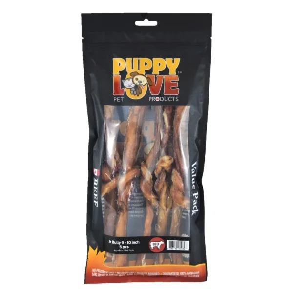 Puppy Love Jr. Bully 9" - 10" - Value Pack