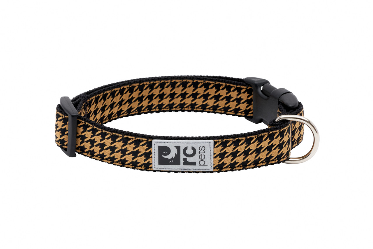 RC Pets Dog Clip Collar Houndstooth