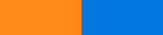 Orange/Sapphire