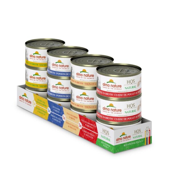 Almo Nature VP Ocean Fish/Chicken/Salmon/Tuna 70g 12pk