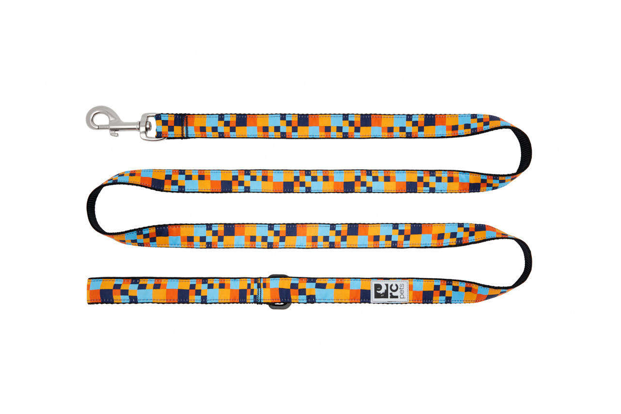 RC Pets Dog Leash Pixel Blue