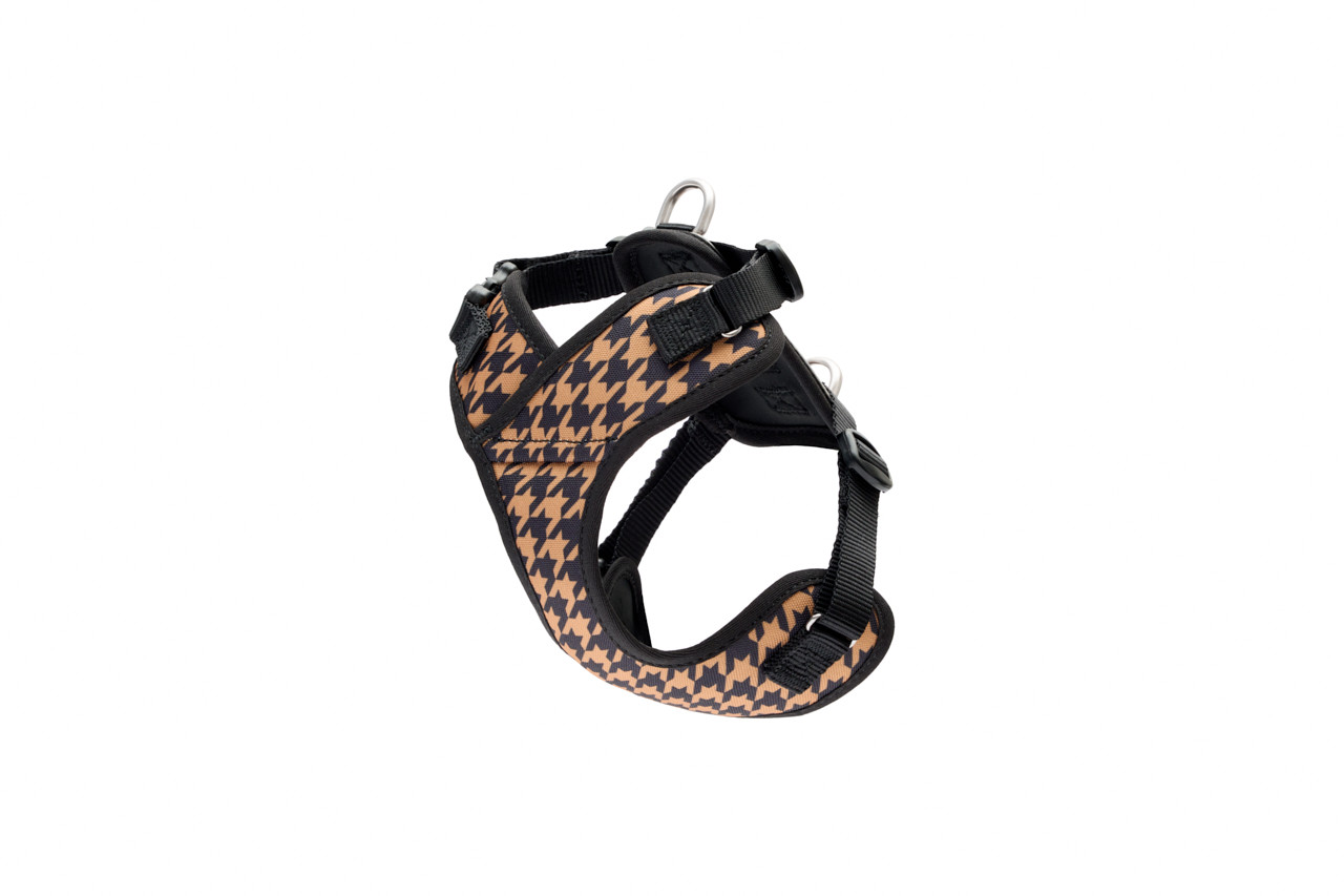 RC Pets Petite Explorer Harness Houndstooth