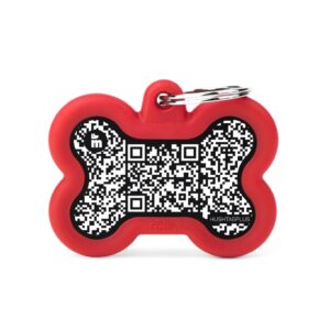 MyFamily Hushtag QR Code Bone
