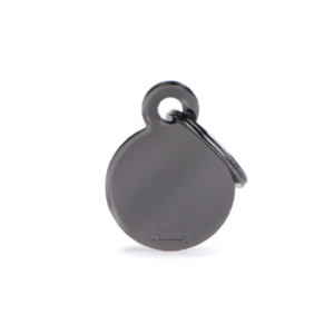 MyFamily Basic Black Brass Circle