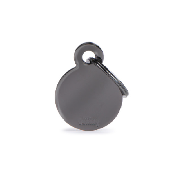 MyFamily Basic Black Brass Circle