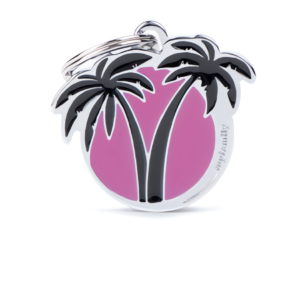 MyFamily Charms - Fuchsia Palms