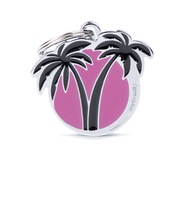 MyFamily Charms - Fuchsia Palms
