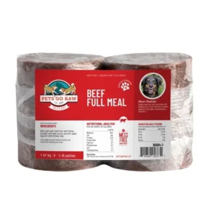 Pets Go Raw Beef Full Meal