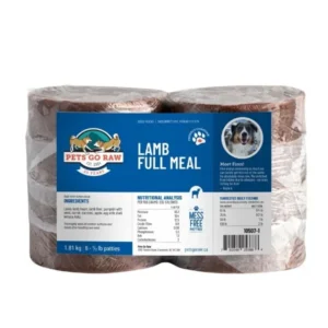 Pets Go Raw Lamb Full Meal