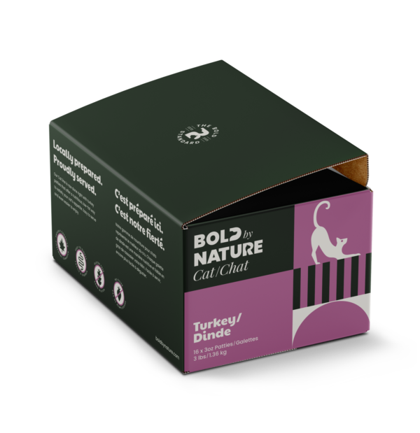 Bold by Nature Raw Turkey for Cats