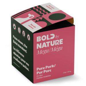 Bold by Nature Mega Pure Pork for Dogs