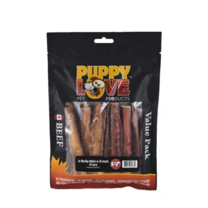 Puppy Love Jr. Bully Mini 4″ – 5″ – Value Pack