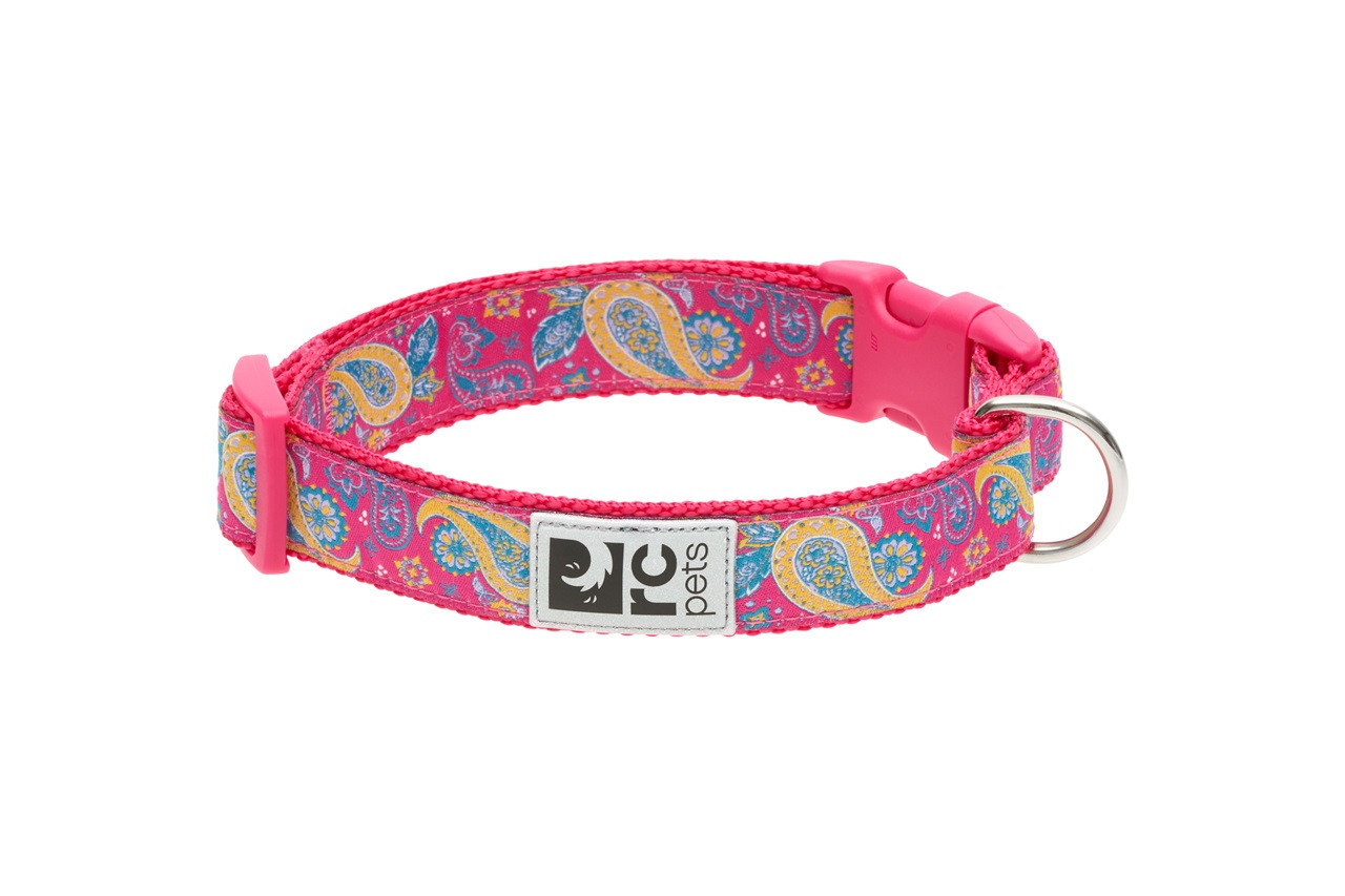 RC Pets Dog Clip Collar Paisley