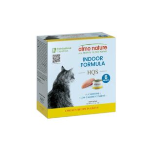 Almo Nature Indoor Formula Chicken & Gravy 50g 6pk