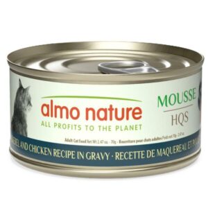 Almo Nature Mackeral & Chicken in Gravy Mousse 70g