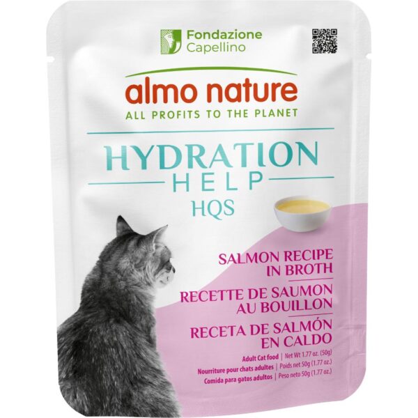 Almo Nature Hydration Help Salmon in Broth 50g