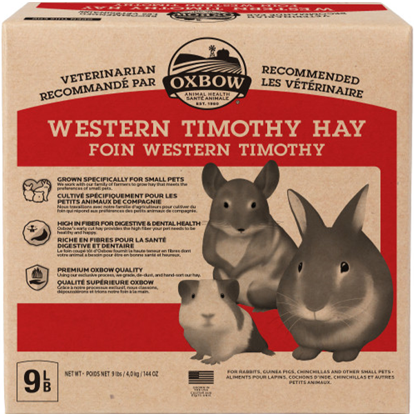 Oxbow Western Timothy Hay 9lb