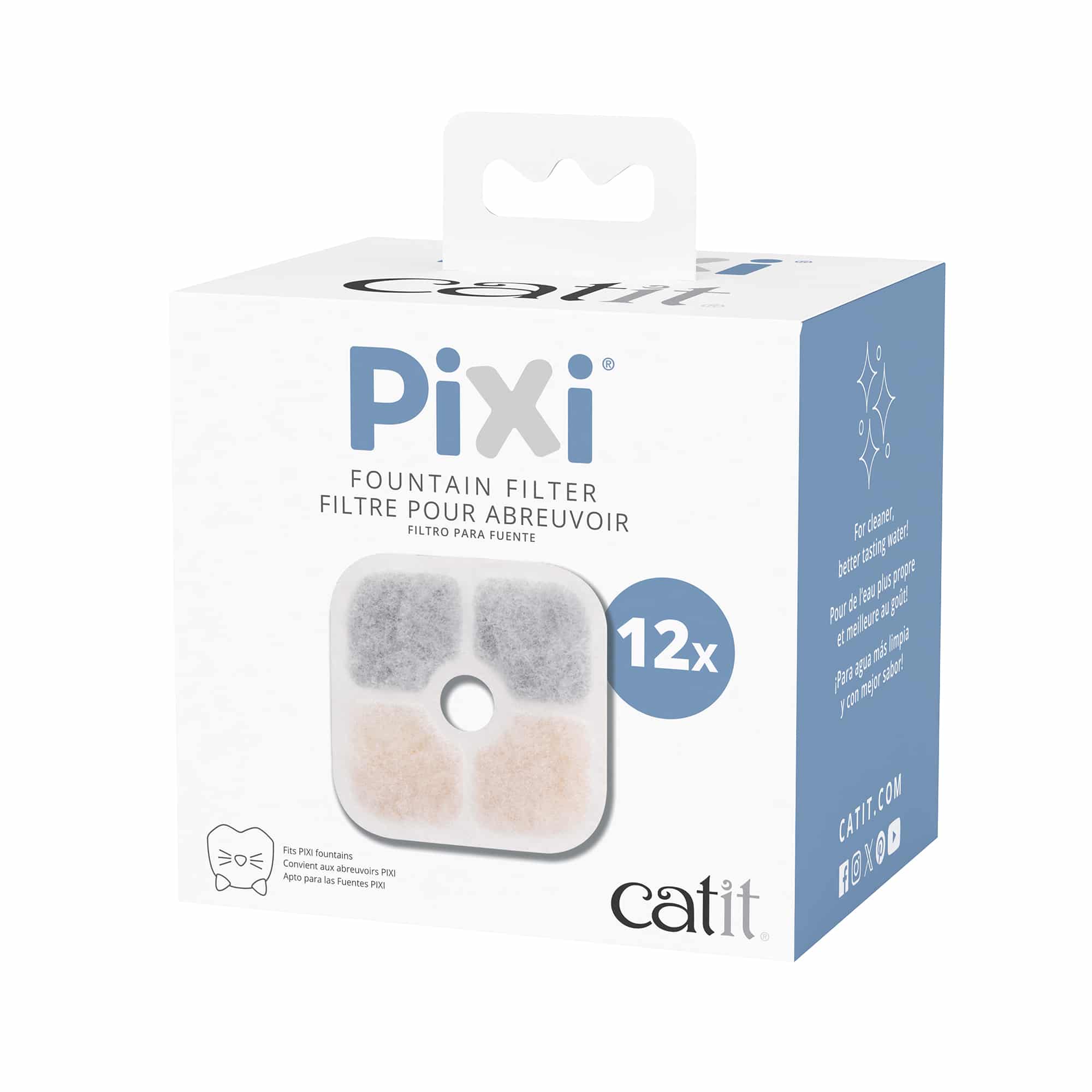 Catit PIXI Fountain Filter Replacements 12pk
