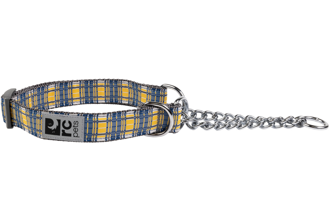 RC Pets Dog Training Collar Marigold Plaid