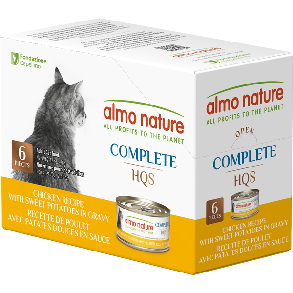 Almo Nature Chicken with Sweet Potato in Gravy Multipack 70g 6pk