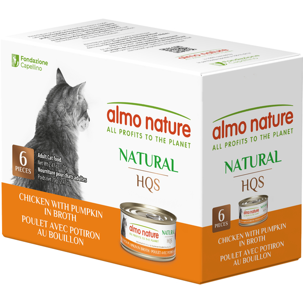 Almo Nature Chicken with Pumpkin in Broth Multipack 70g 6pk