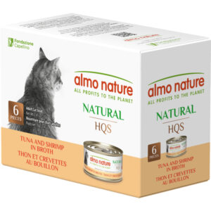 Almo Nature Tuna with Shrimps in Broth Multipack 70g 6pk