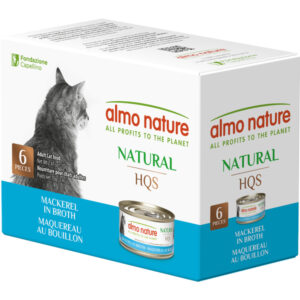 Almo Nature Mackeral in Broth Multipack 70g 6pk