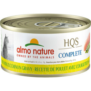 Almo Nature HQS Chicken, Zucchinni in Gravy 70g
