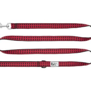 RC Pets Dog Leash Red Buffalo Plaid