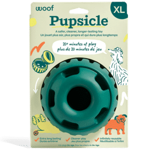 Woof Pet Dog Pupsicle Toy Green X-Large