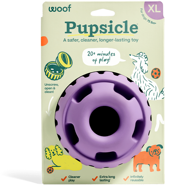 Woof Pet Dog Pupsicle Toy Lavender X-Large