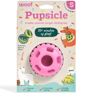 Woof Pet Dog Pupsicle Toy Pink Small