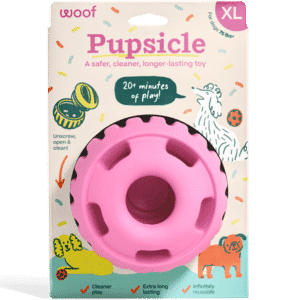 Woof Pet Dog Pupsicle Toy Pink X-Large