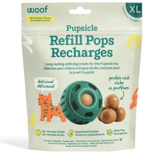 Woof Pet Dog Pupsicle Pops Chicken & Peanut Butter X-Large