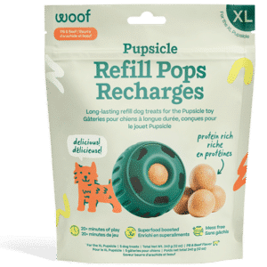 Woof Pet Dog Pupsicle Pops Beef & Peanut Butter X-Large