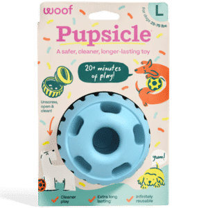 Woof Pet Dog Pupsicle Toy Blue Large